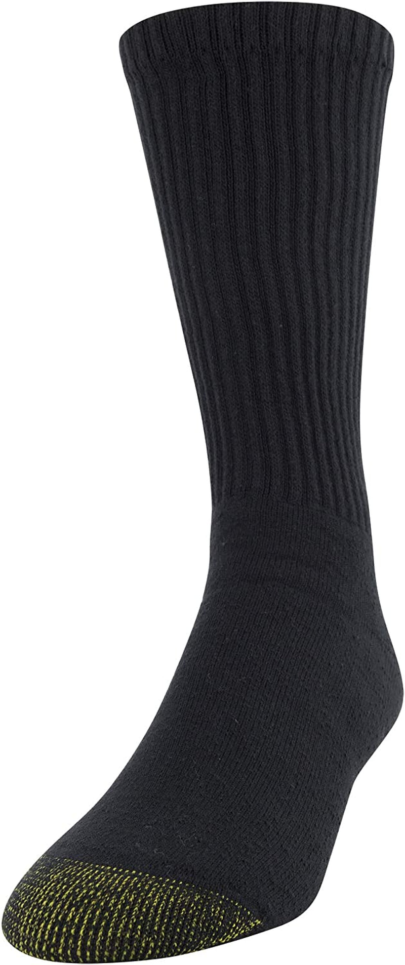 Men'S 656S Cotton Crew Athletic Socks, Multipairs